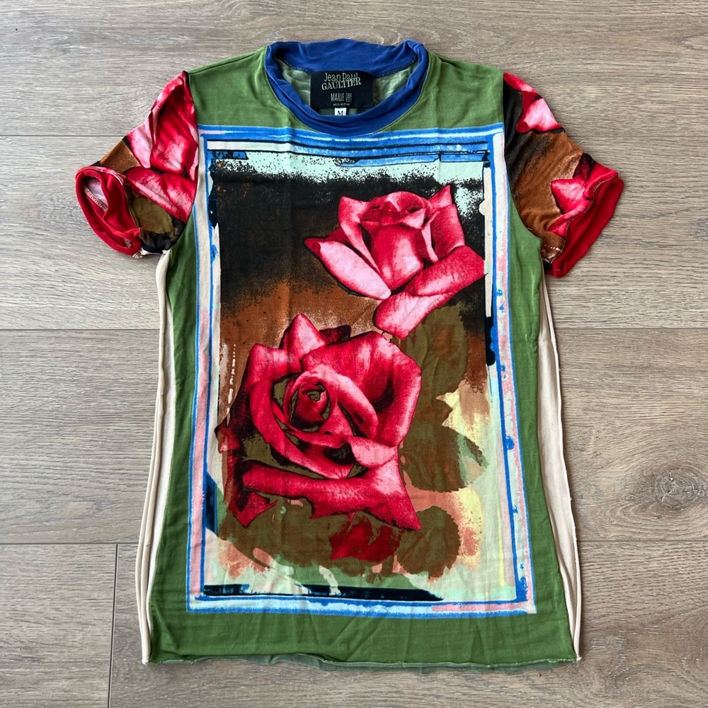 JPG jersey rose shirt